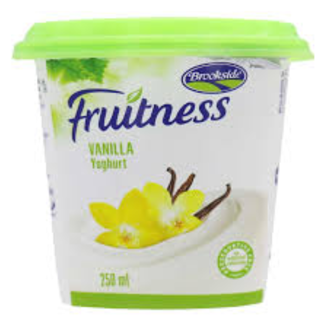 FRUITNESS VANILLA CUP 250ML